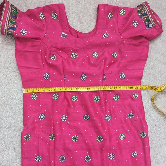 Sparkly Pink Salwar Suit - Picture 8 of 15